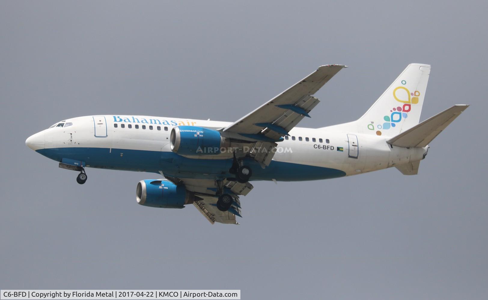 C6-BFD, 1993 Boeing 737-5H6 C/N 26448, Bahamasair 737-500 zx