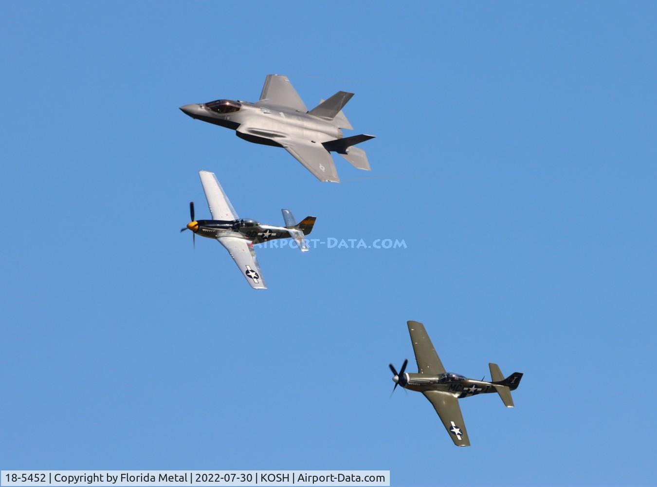 18-5452, Lockheed Martin F-35A Lightning II C/N AF-280, 3 ship Heritage zx