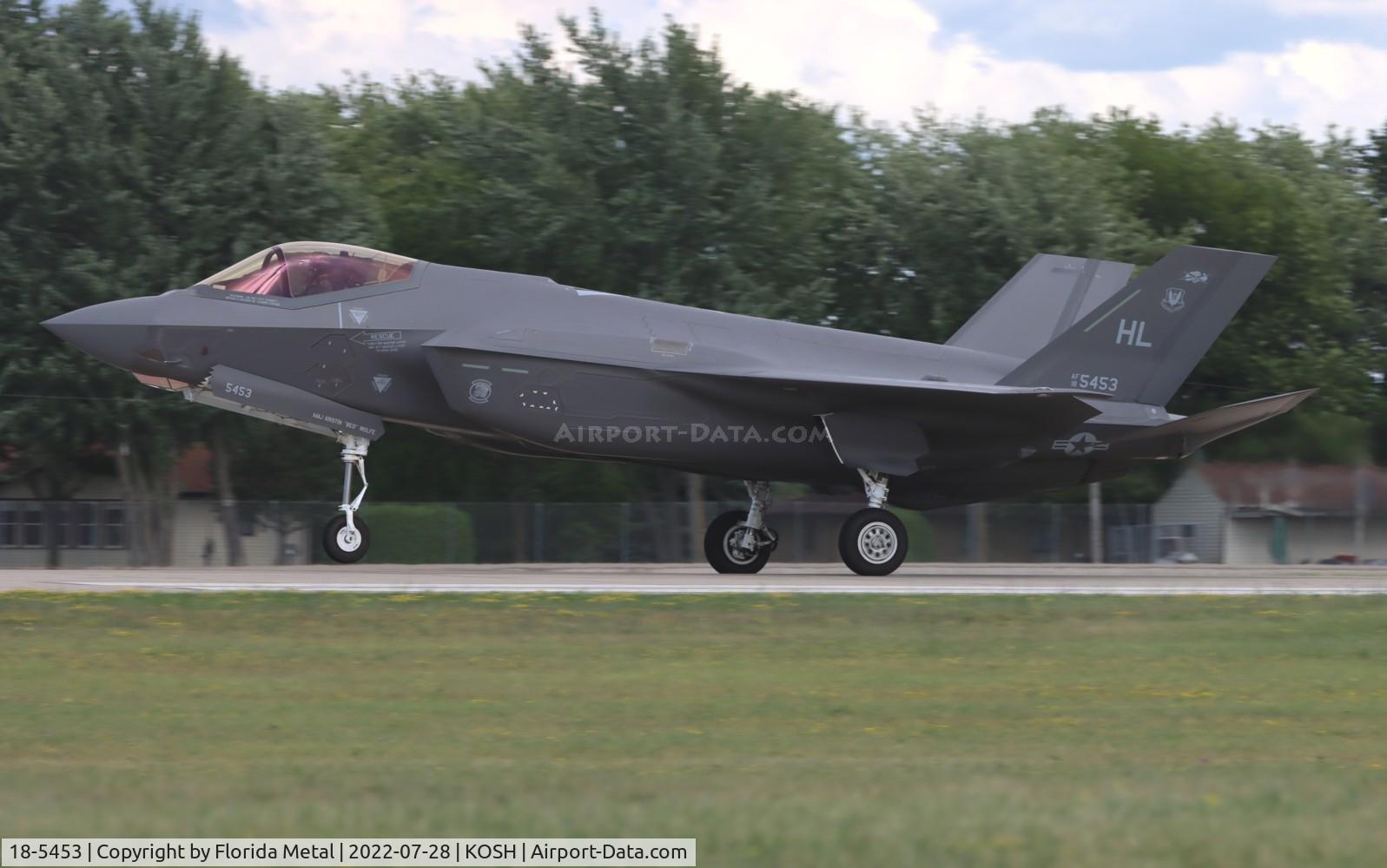 18-5453, 2021 Lockheed Martin F-35A Lighting II C/N AF-281, USAF F-35A zx
