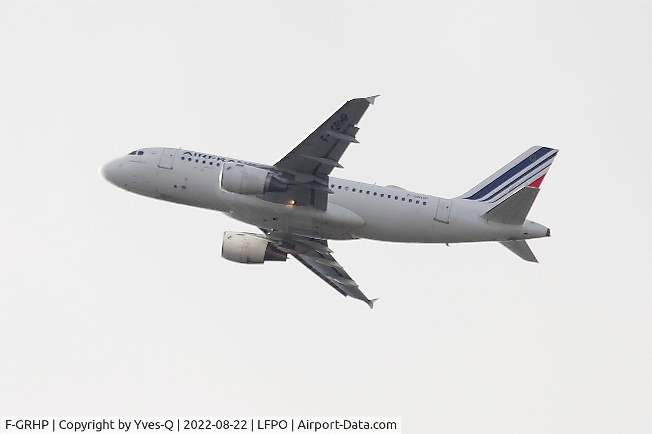 F-GRHP, 2000 Airbus A319-111 C/N 1344, Airbus A319-111, Climbing from rwy 24, Paris Orly airport (LFPO-ORY)