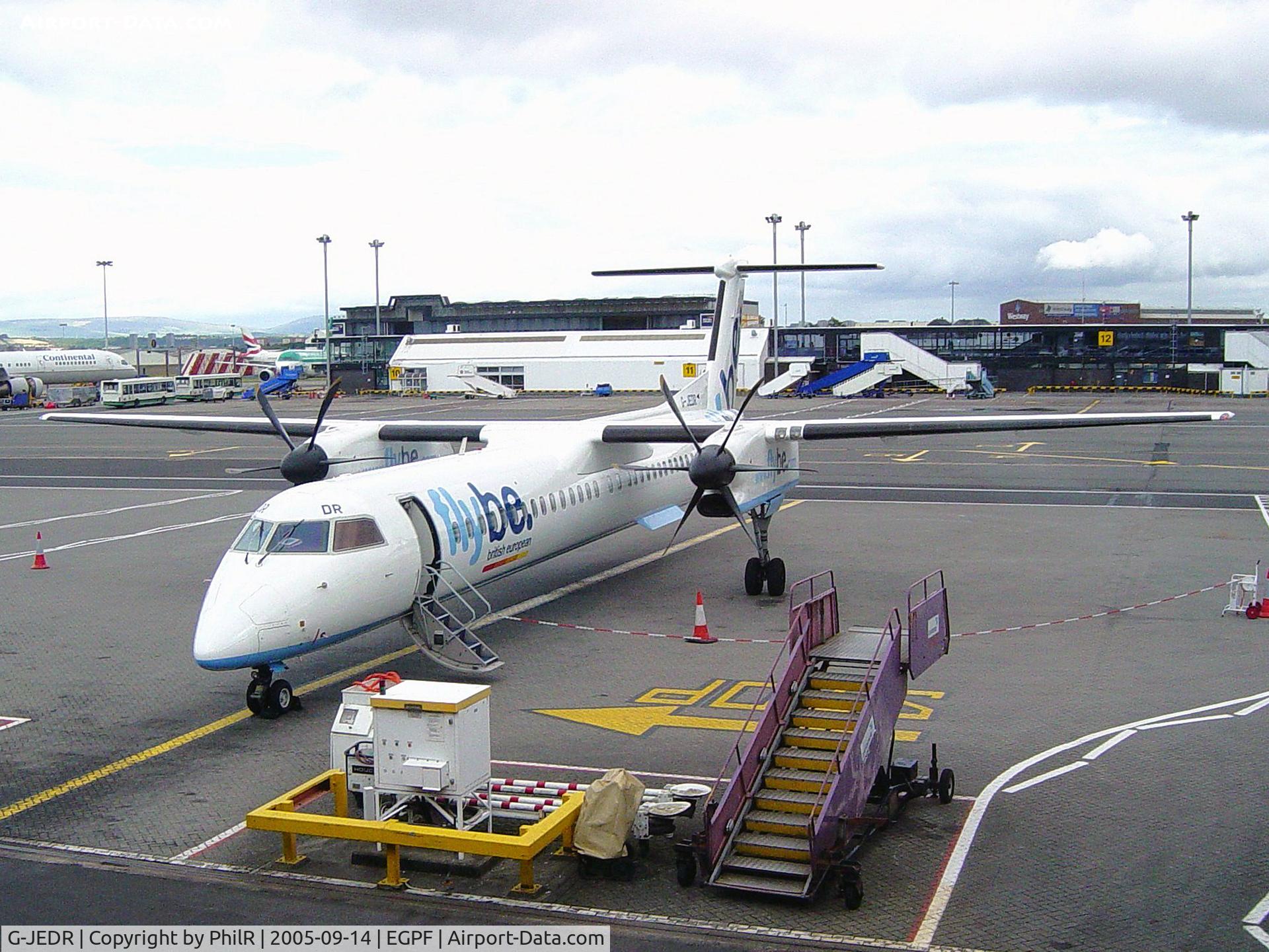 G-JEDR, 2003 De Havilland Canada DHC-8-402Q Dash 8 C/N 4087, G-JEDR 2003 DHC-8-400 Flybe GLA