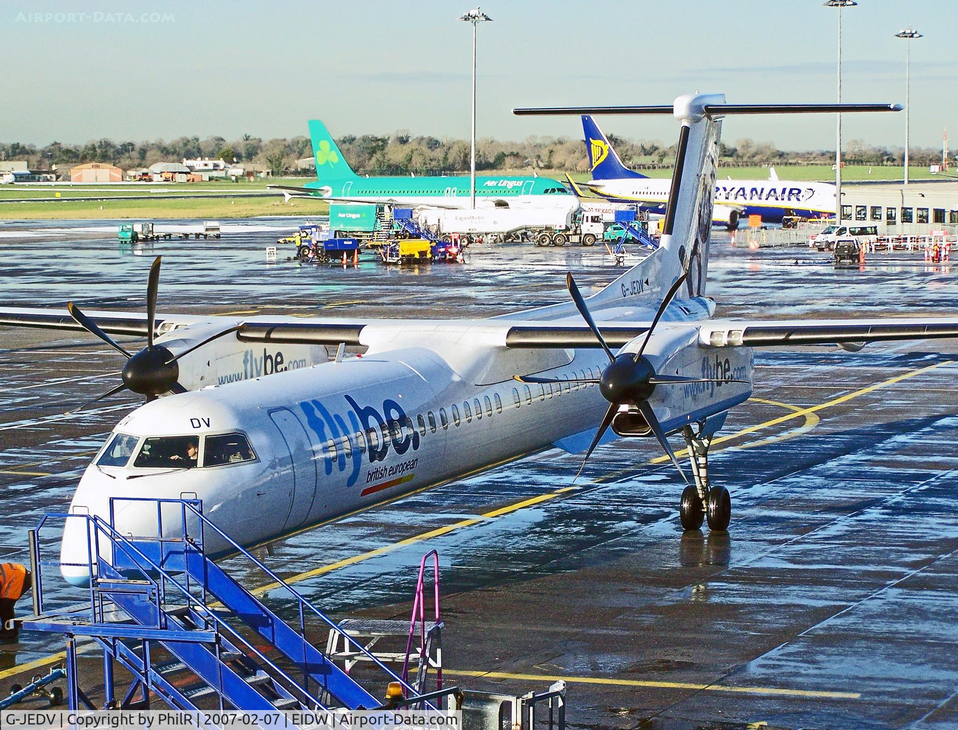 G-JEDV, 2004 De Havilland Canada DHC-8-402Q Dash 8 C/N 4090, G-JEDV 2004 DHC 8-400 Flybe DUB