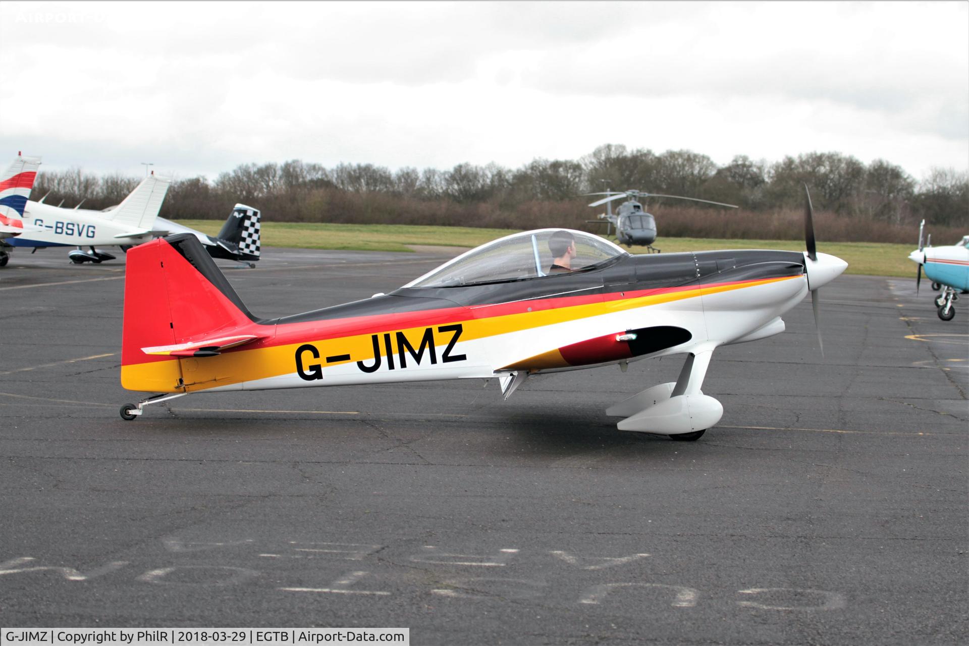 G-JIMZ, 1991 Vans RV-4 C/N 2488, G-JIMZ 1991 Vans RV-4 Booker