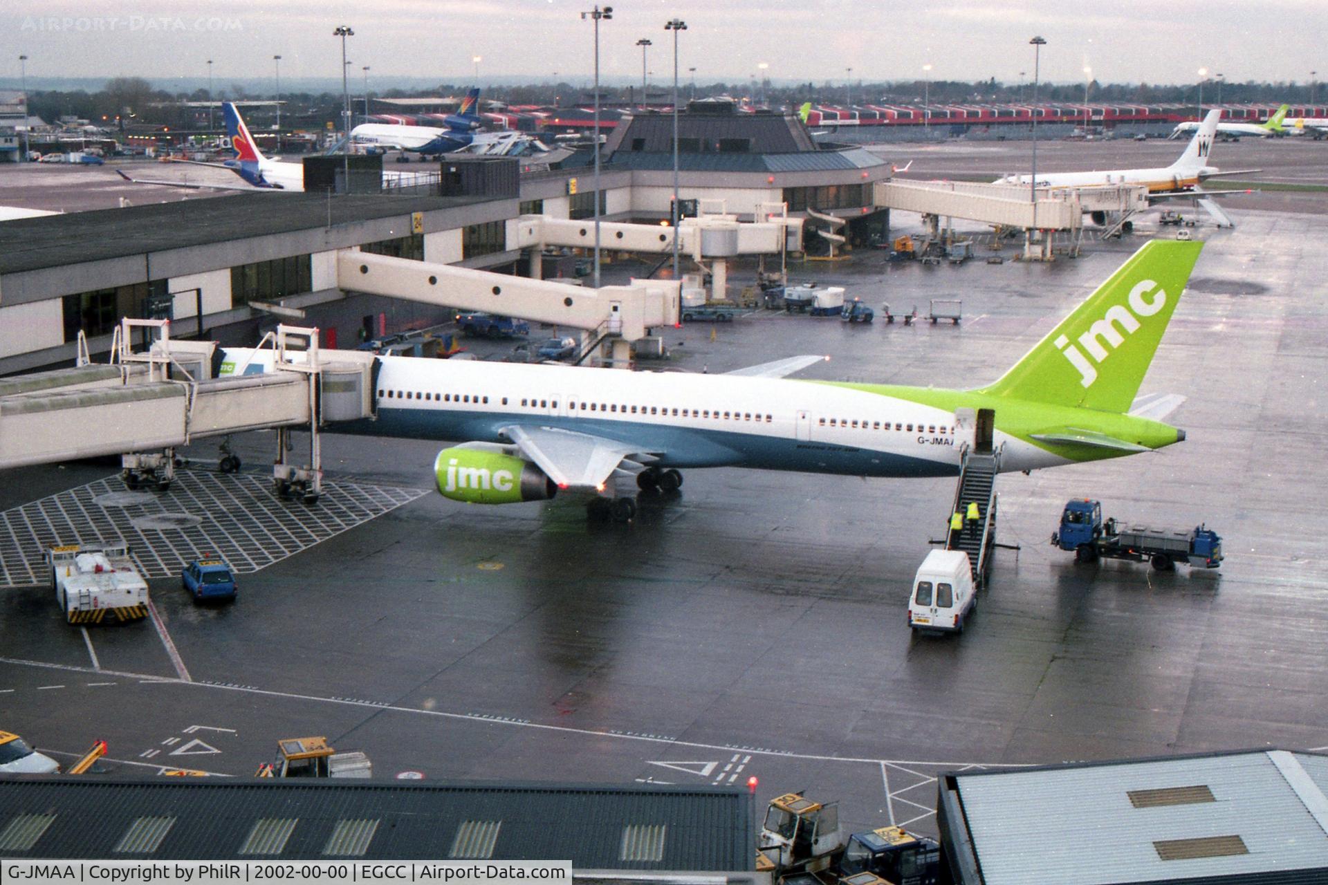 G-JMAA, 2001 Boeing 757-3CQ C/N 32241, G-JMAA 2001 B757-300 JMC MAN