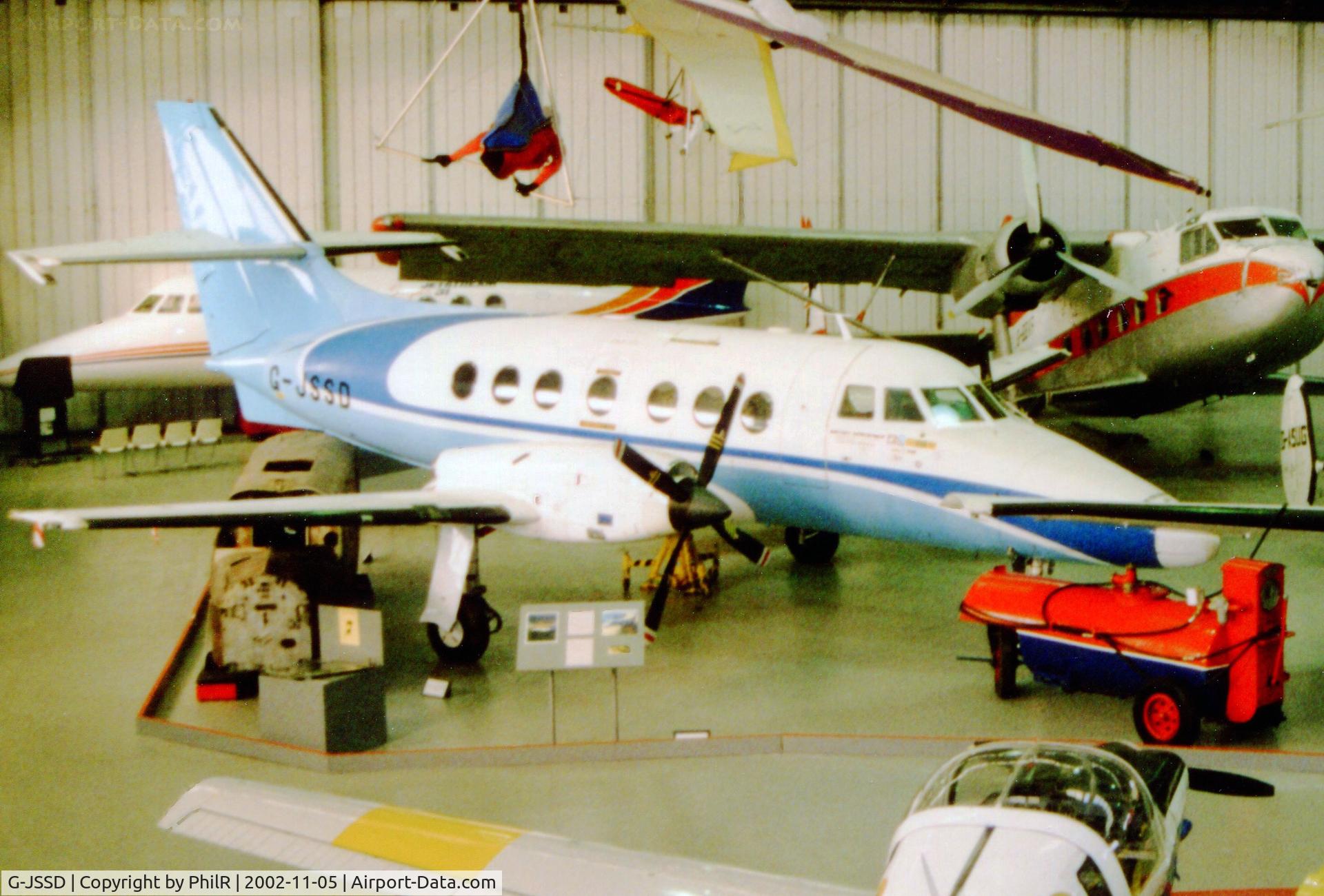 G-JSSD, 1969 British Aerospace BAe-3100 Jetstream 31 C/N 227, G-JSSD 1969 HP 137 Jetstream 3000 East Fortune Museum of Flight Scan of a poor print