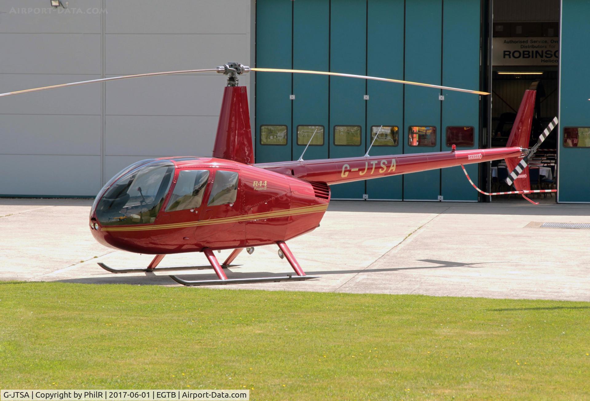 G-JTSA, 2007 Robinson R44 Raven II C/N 11659, G-JTSA 2007 Robinson RA44 Raven ll Air Expo Booker