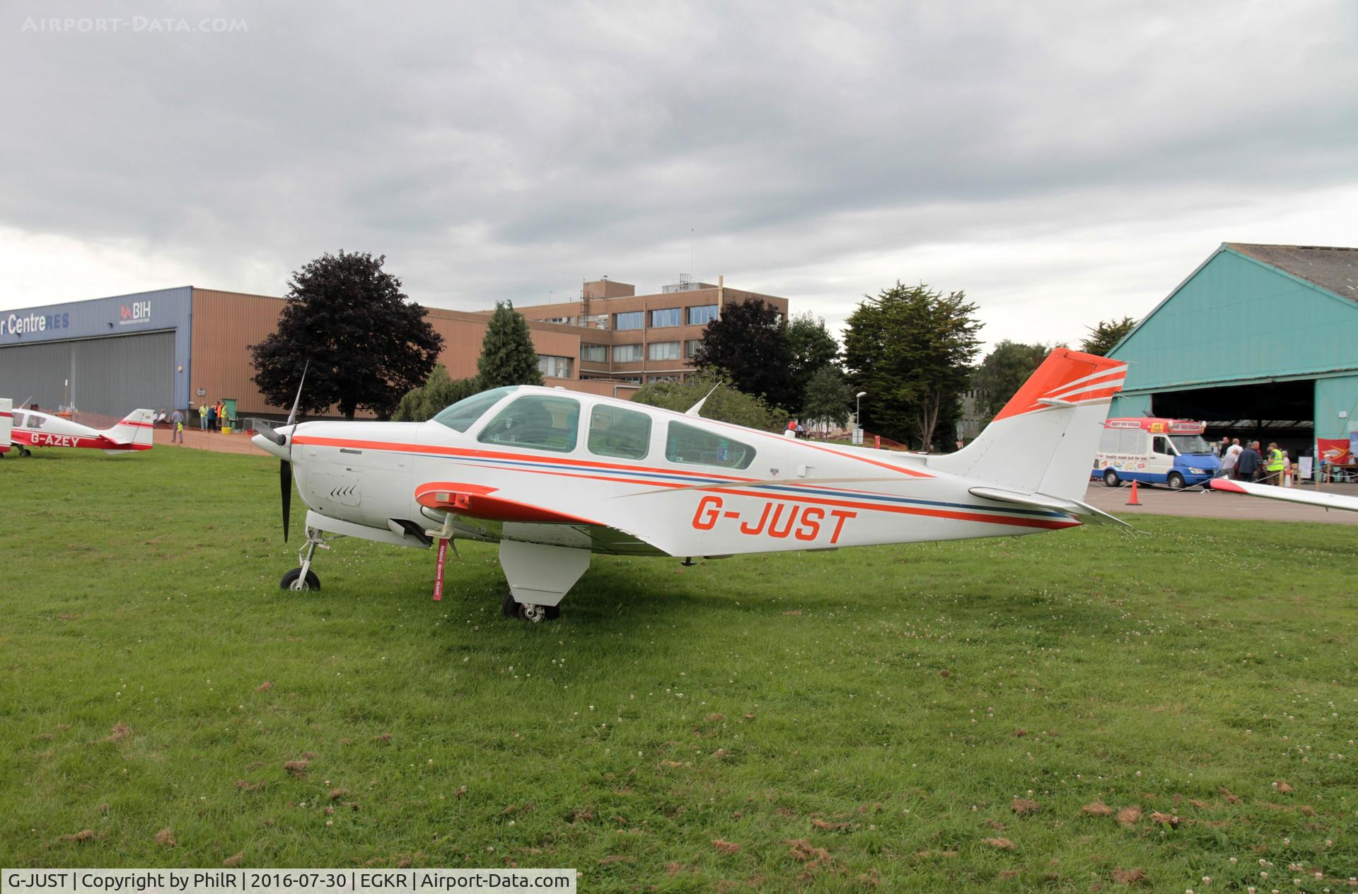 G-JUST, 1987 Beech F33A Bonanza C/N CE-1165, G-JUST 1987 Beech F33A Bonanza Redhill
