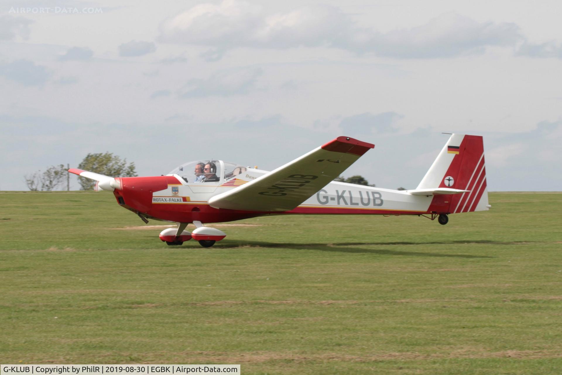 G-KLUB, 1993 Scheibe SF-25C Rotax-Falke C/N 44543, G-KLUB 1993 Scheibe SF25C LAA Rally Sywell
