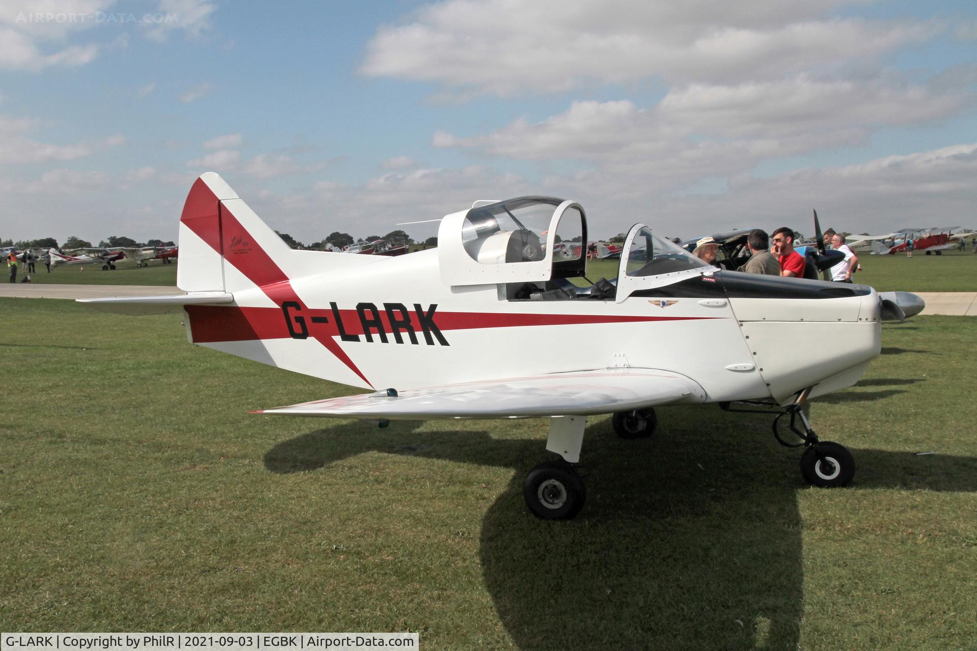 G-LARK, 1970 Helton Lark 95 C/N 9517, G-LARK 1970 Helton Aircraft Corp Lark 95 LAA Rally Sywell