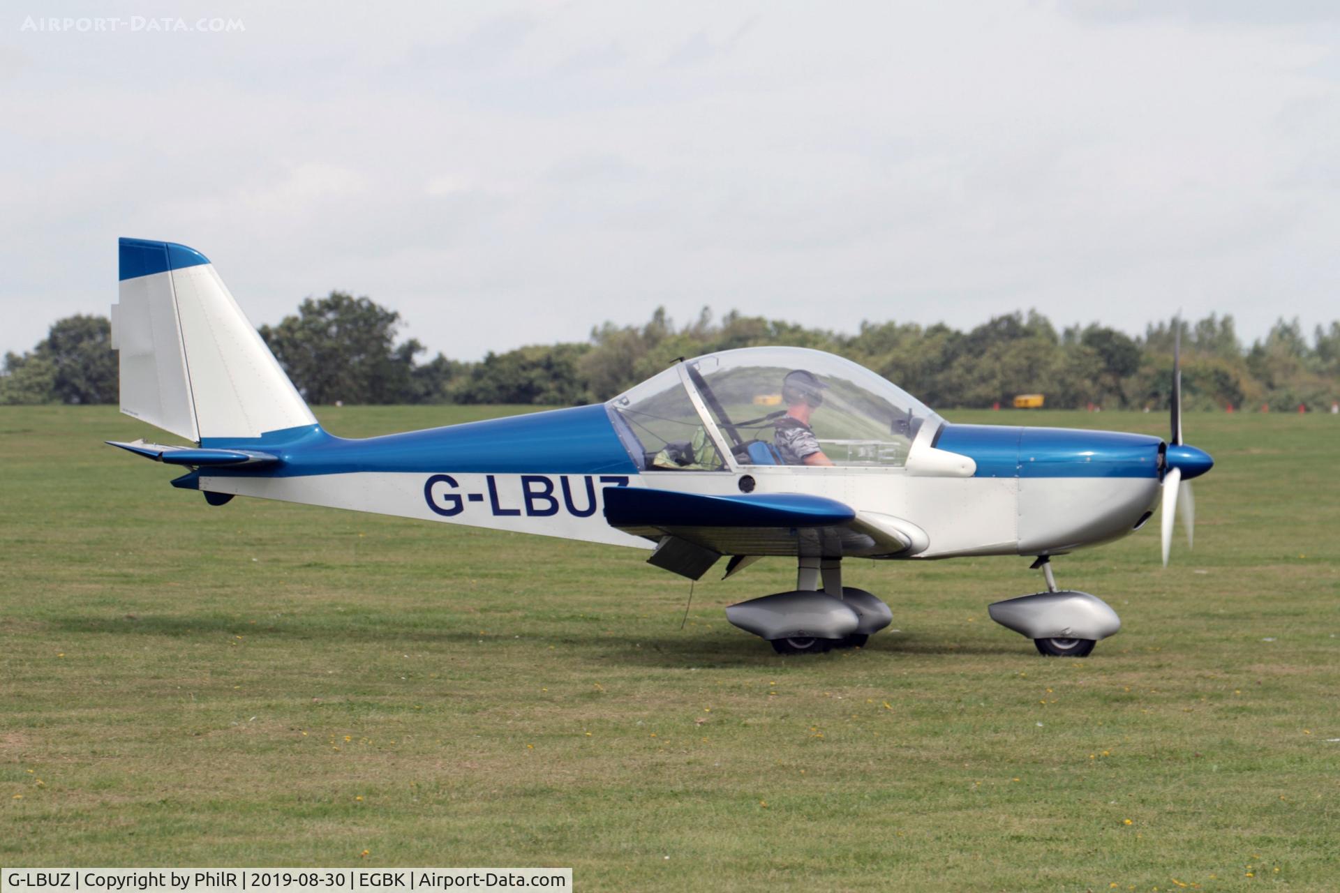 G-LBUZ, 2005 Aerotechnik EV-97A Eurostar C/N PFA 315-14425, G-LBUZ 2005 Aerotechnik EV-97A Eurostar LAA Rally Sywell