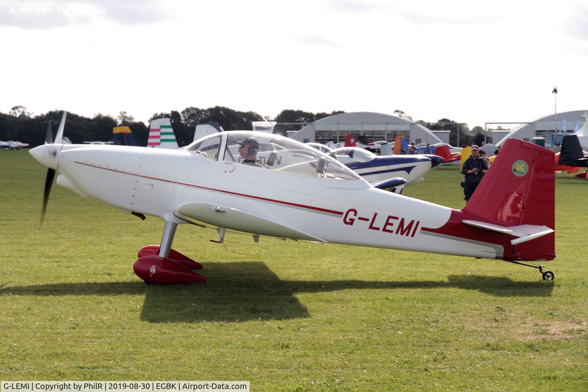 G-LEMI, 2015 Vans RV-8 C/N 303-15057, G-LEMI 2015 Vans RV-8 LAA Rally Sywell