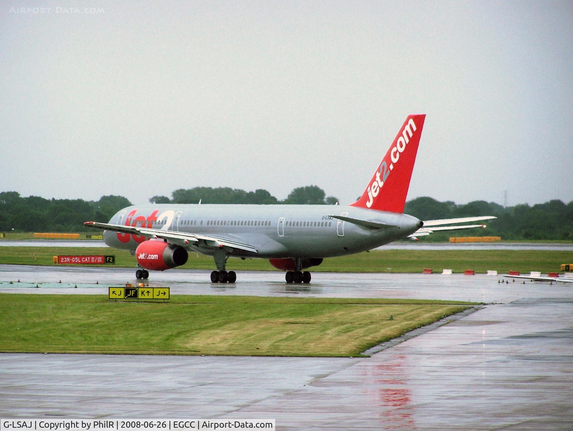 G-LSAJ, 1990 Boeing 757-236 C/N 24793, G-LSAJ 1990 B757-200 Jet 2 MAN