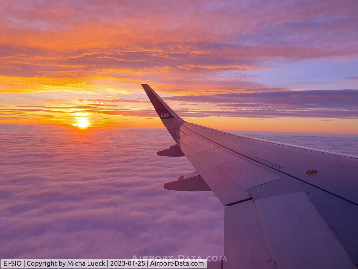 EI-SIO, 2022 Airbus A320-251N C/N 10813, Nordic sunrise (ARN-OSL)