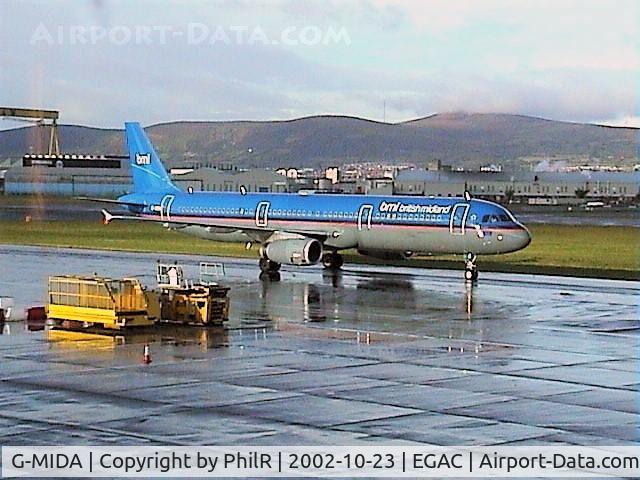 G-MIDA, 1998 Airbus A321-231 C/N 806, G-MIDA 1998 A321-200 BMI BHD
