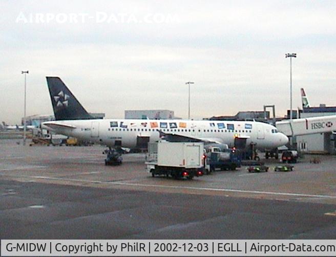 G-MIDW, 2000 Airbus A320-232 C/N 1183, G-MIDW 2000 A320-200 BMI LHR