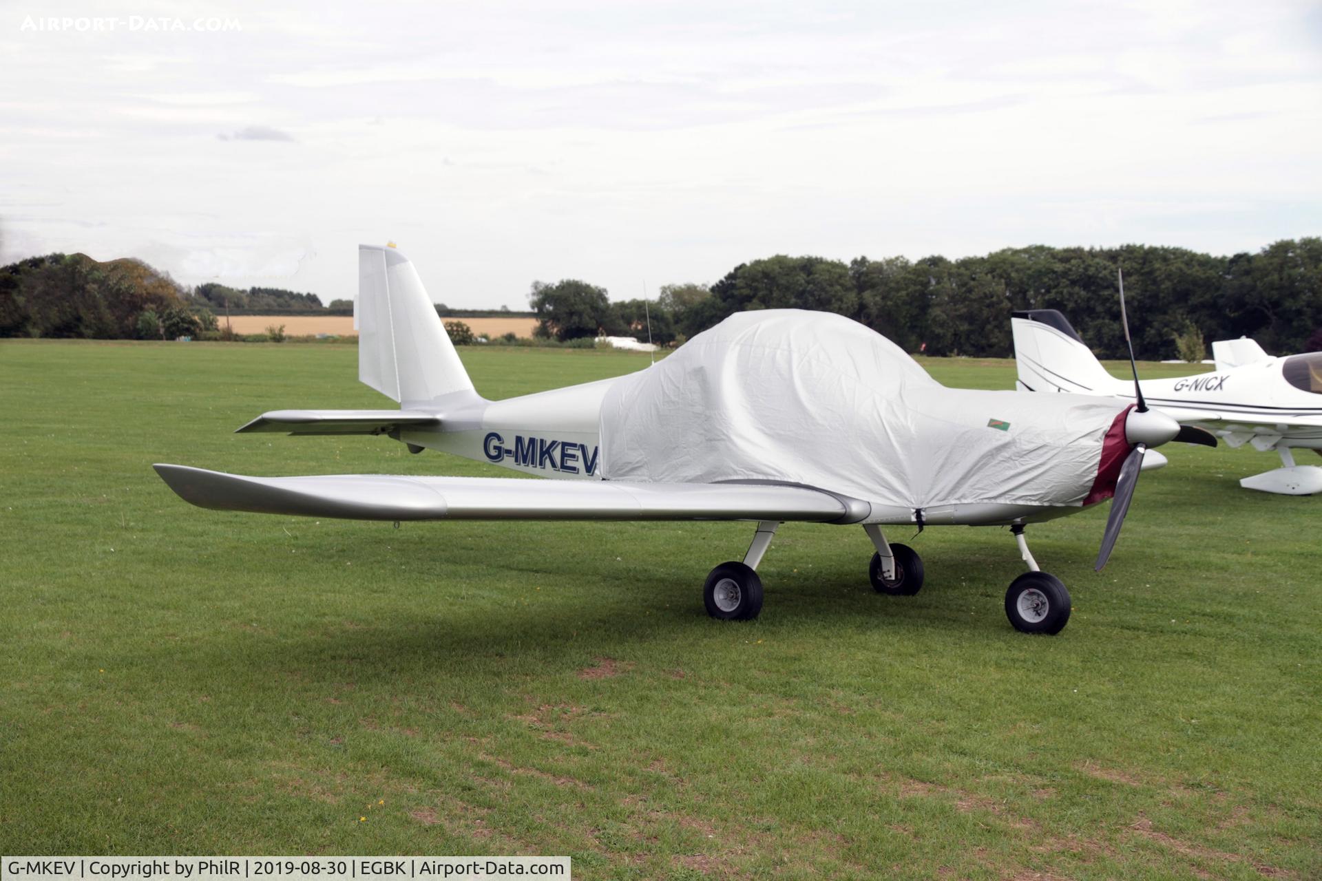 G-MKEV, 2009 Aerotechnik EV-97 Eurostar C/N LAA 315-14830, G-MKEV 2009 Aerotechnik EV-97 Eurostar LAA Rally Sywell