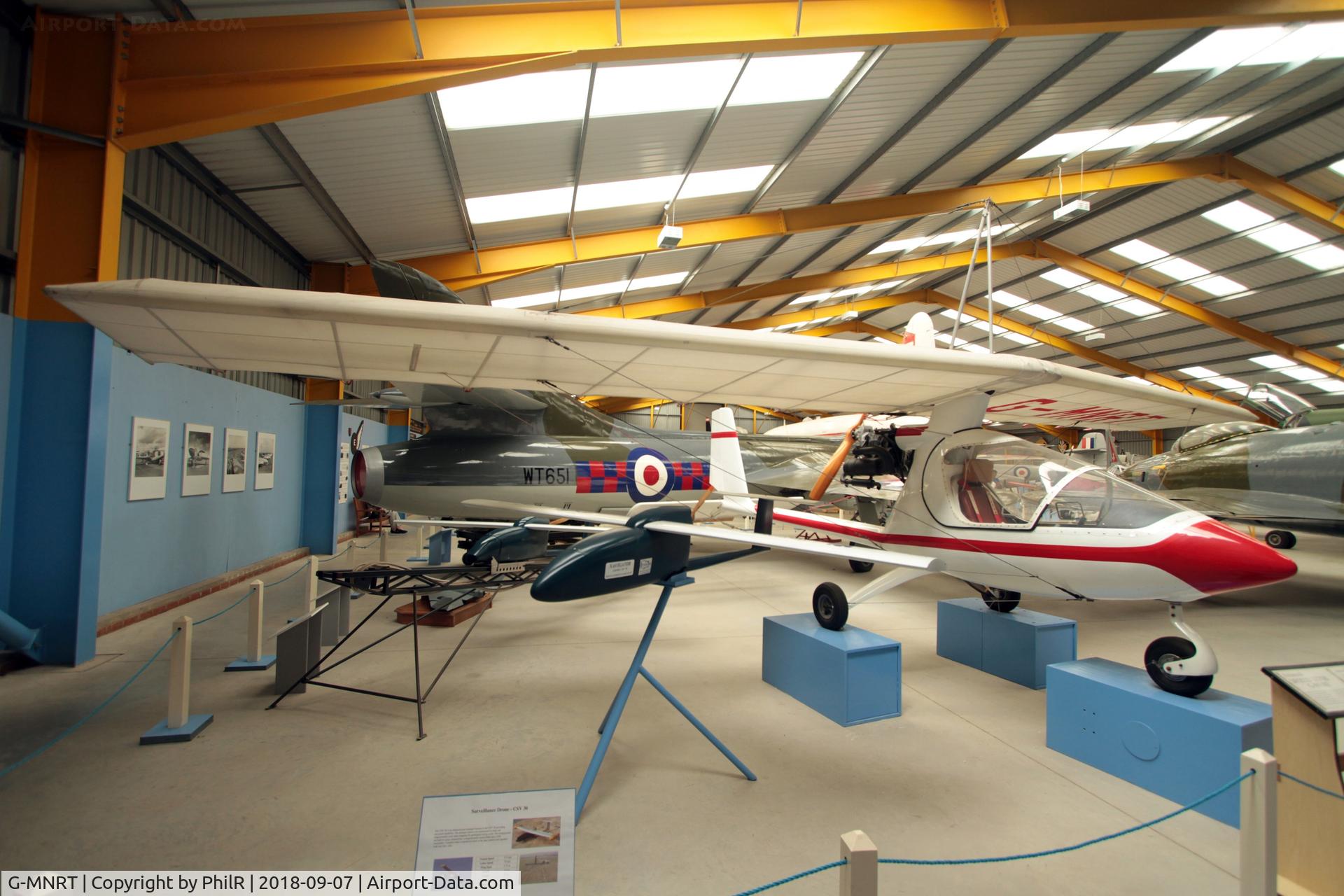 G-MNRT, 1986 Midland Ultralights Ltd Siroccco 377GB C/N MU-016, G-MNRT 1986 Midlands Sirocco 377GB Newark Air Museum