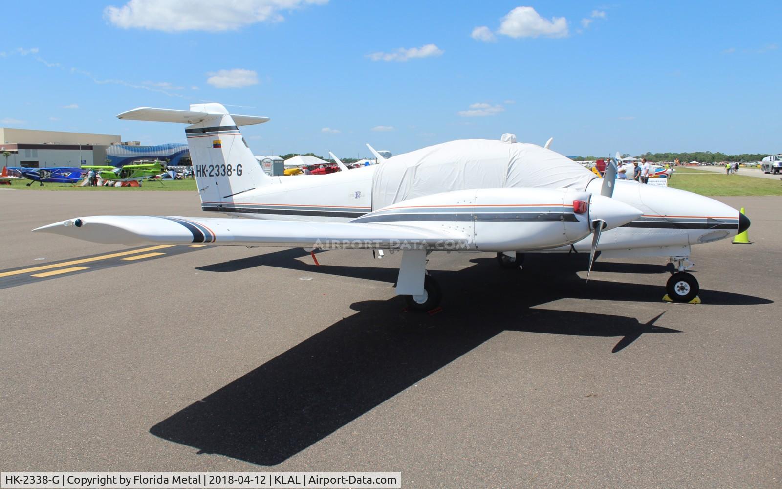HK-2338-G, Piper PA-44-180 Seminole C/N 44-7995298, PA-44 zx