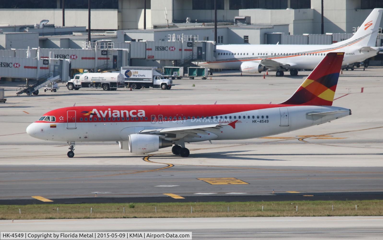 HK-4549, 2008 Airbus A320-214 C/N 3408, Avianca A320 zx