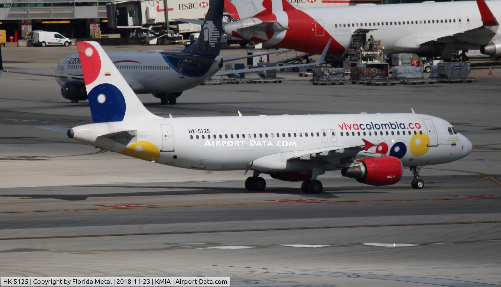 HK-5125, 2000 Airbus A320-214 C/N 1370, Viva Colombia A320 zx
