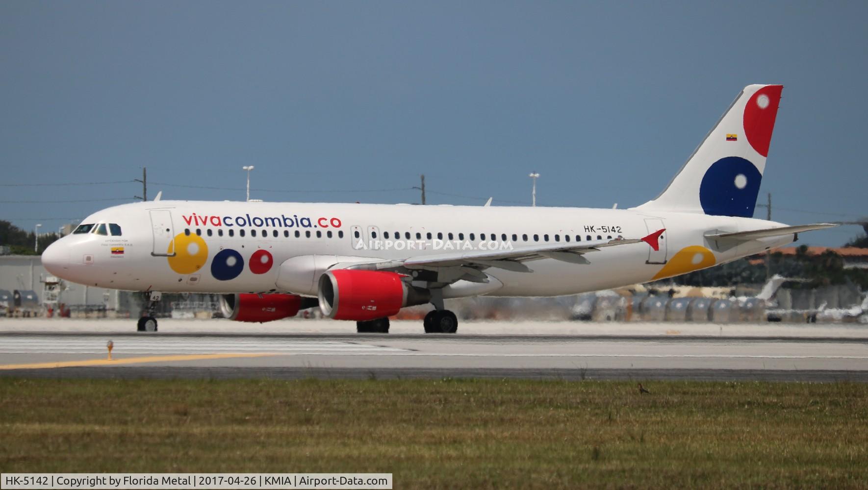 HK-5142, 2002 Airbus A320-214 C/N 1686, Viva Colombia A320 zx