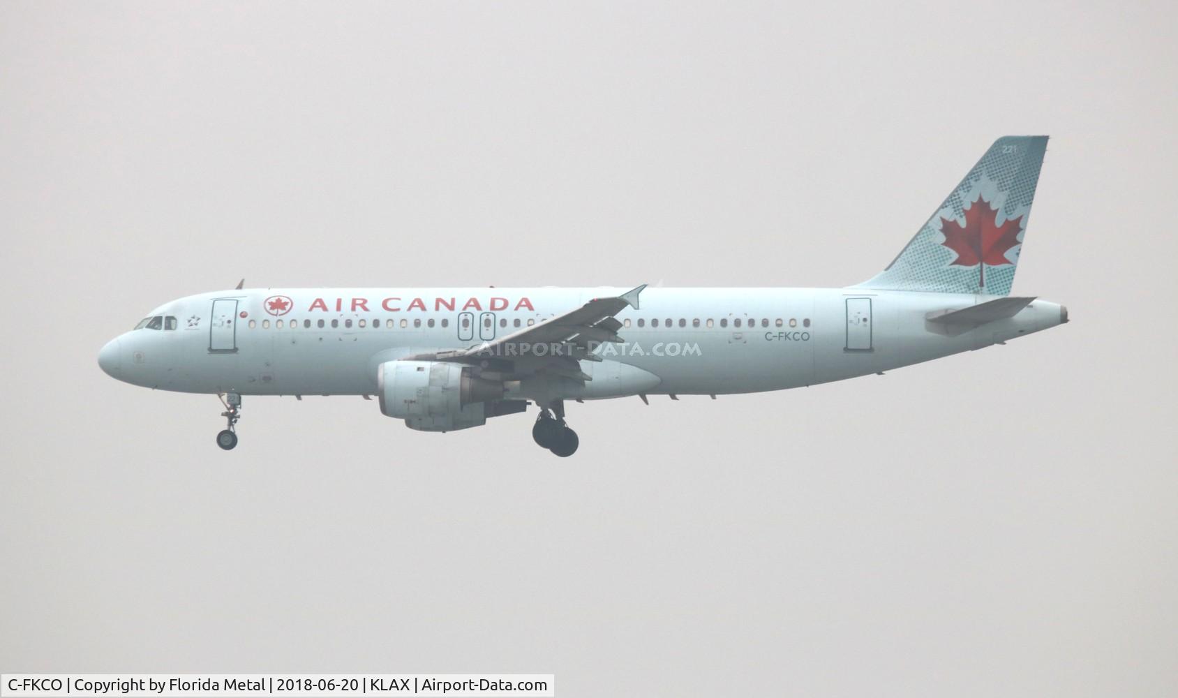 C-FKCO, 1991 Airbus A320-211 C/N 277, Air Canada A320 zx