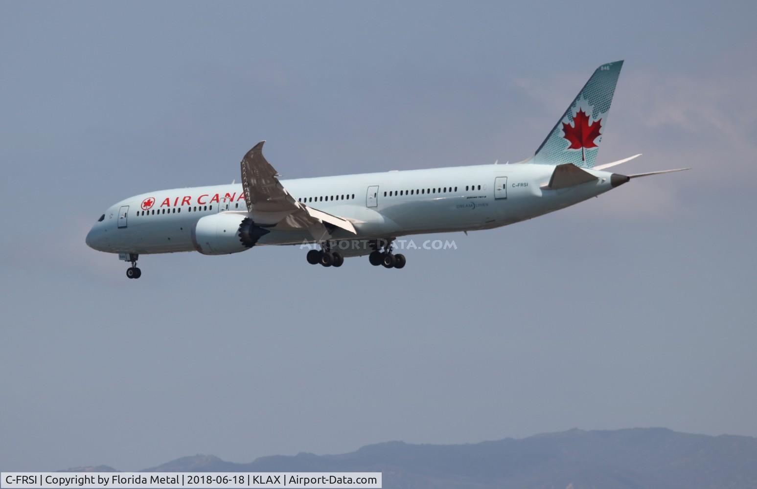 C-FRSI, 2017 Boeing 787-9 Dreamliner C/N 37176, Air Canada 789 zx