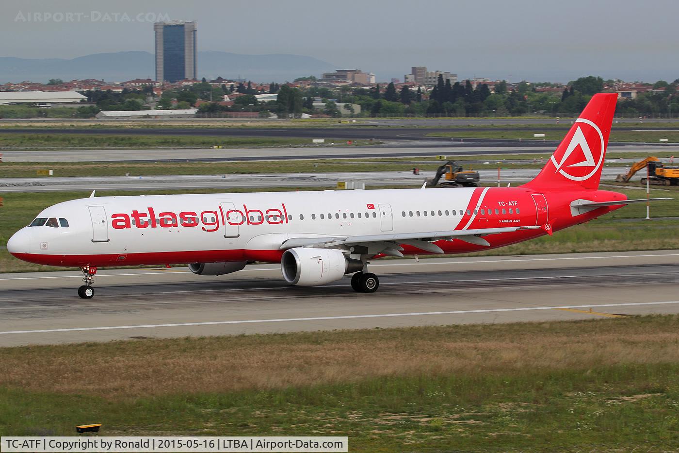 TC-ATF, 1998 Airbus A321-211 C/N 0761, at ist