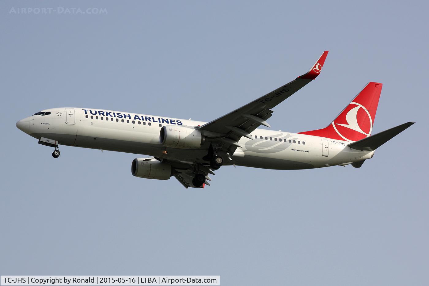 TC-JHS, 2013 Boeing 737-8F2 C/N 40991, at ist