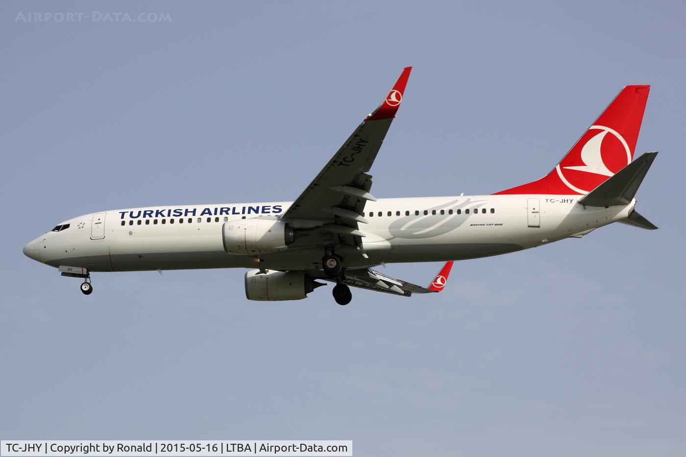 TC-JHY, 2014 Boeing 737-8F2 C/N 42003, at ist
