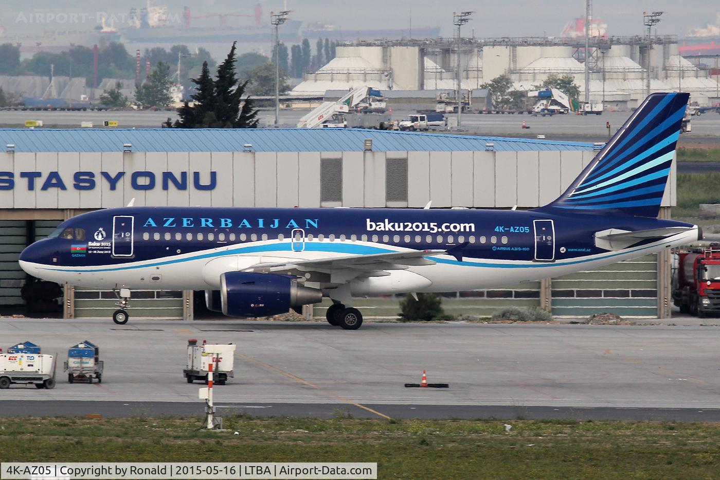 4K-AZ05, 2006 Airbus A319-111 C/N 2788, at ist