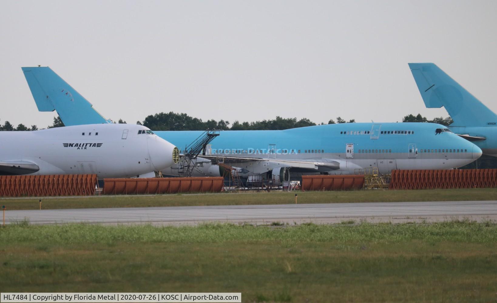 HL7484, Boeing 747-4B5 C/N 26392, Ex Korean 744 zx