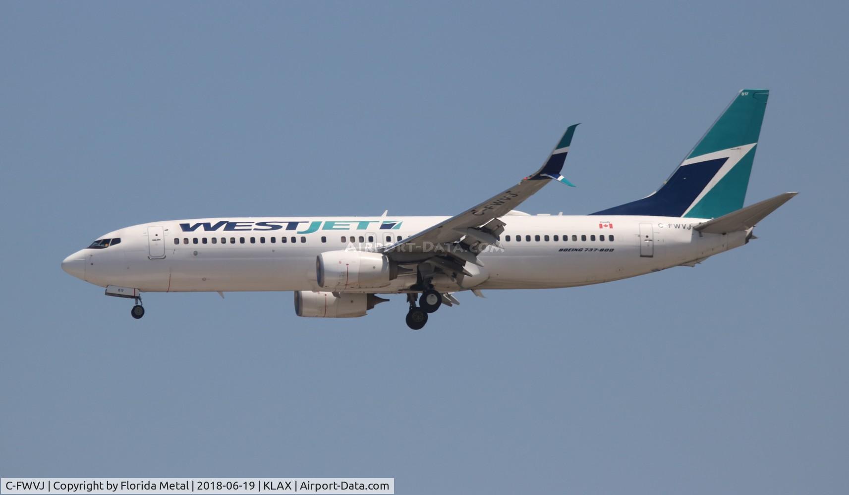 C-FWVJ, 2011 Boeing 737-8CT C/N 37962, WestJet 737-800 zx