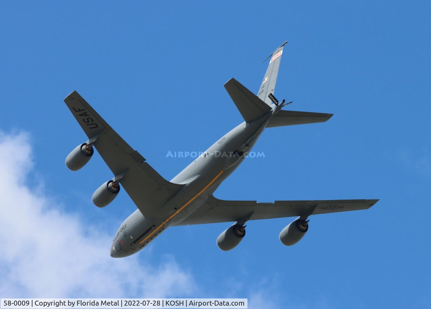 58-0009, 1958 Boeing KC-135R Stratotanker C/N 17754, USAF KC-135R zx