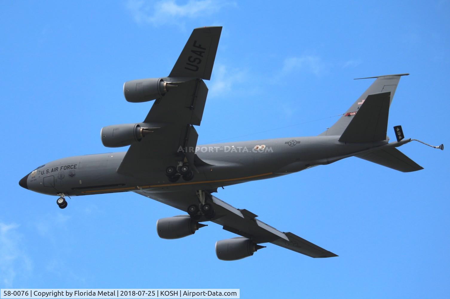 58-0076, 1958 Boeing KC-135R Stratotanker C/N 17821, USAF KC-135R zx