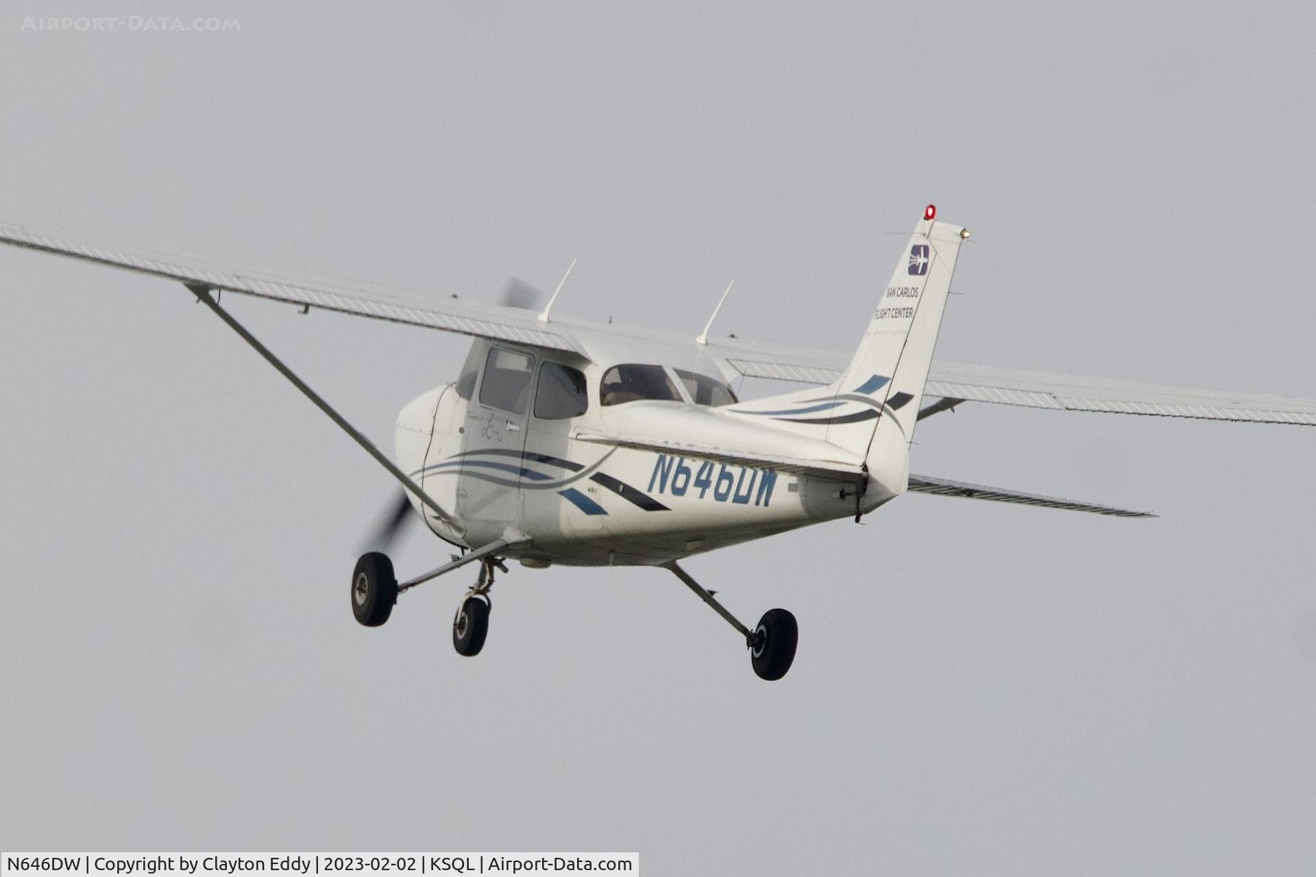 N646DW, 2006 Cessna 172S C/N 172S10141, San Carlos Airport in California 2023.