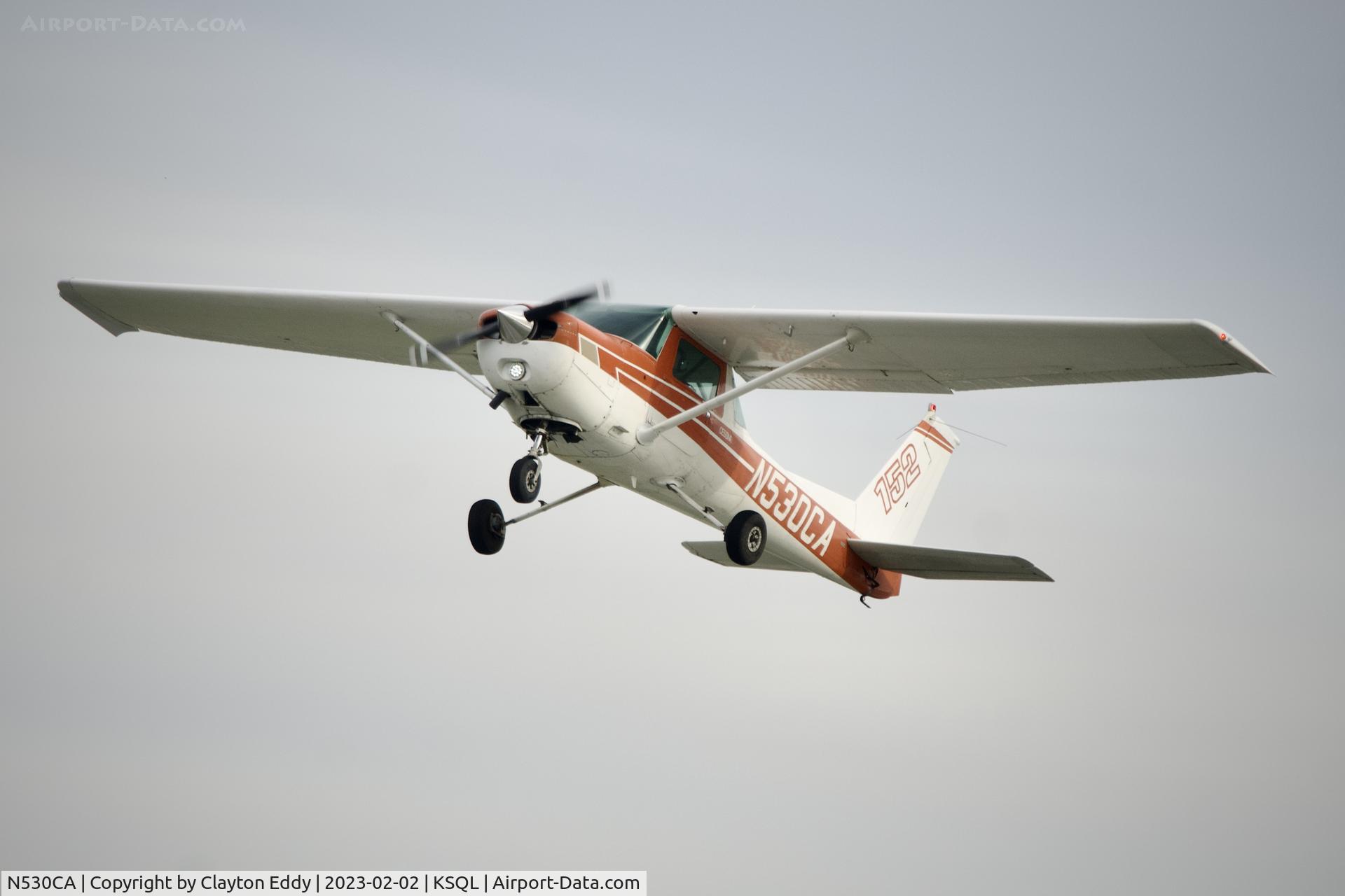 N530CA, 1977 Cessna 152 C/N 152-79757, San Carlos Airport in California 2023.