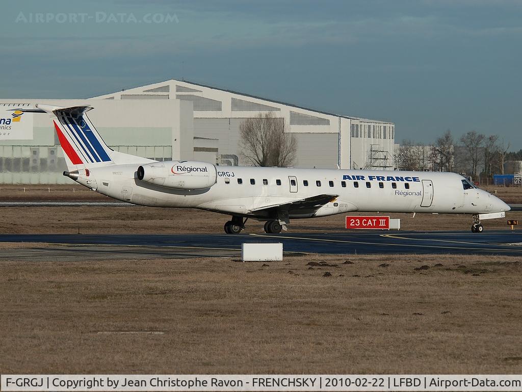 F-GRGJ, 1999 Embraer EMB-145EU (ERJ-145EU) C/N 145297, Air France by Régional