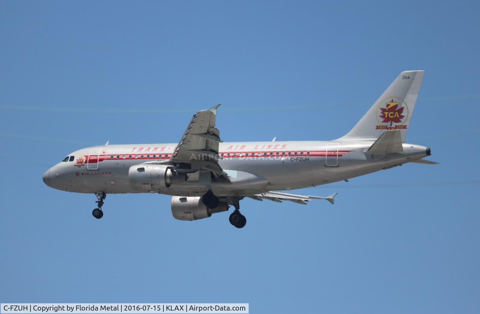 C-FZUH, 1997 Airbus A319-114 C/N 711, Air Canada A319 zx