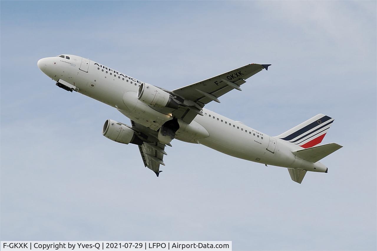 F-GKXK, 2003 Airbus A320-214 C/N 2140, Airbus A320-214, Take off rwy 24,Paris Orly airport (LFPO-ORY)