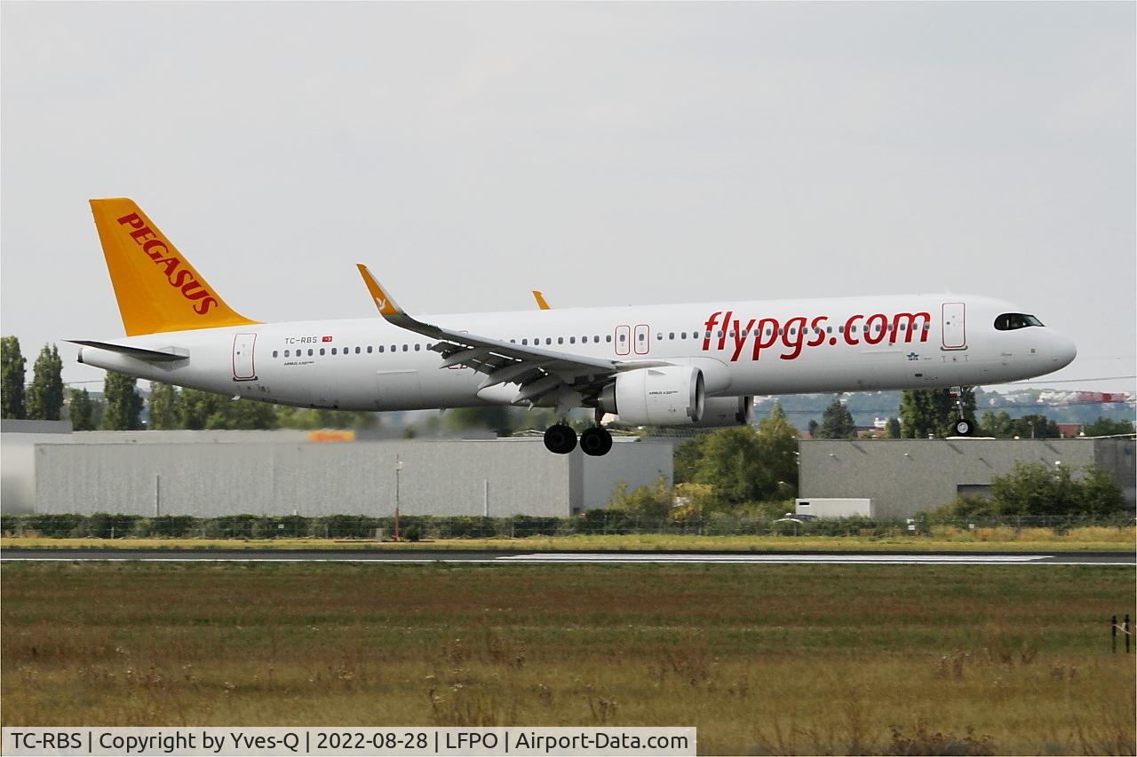 TC-RBS, 2022 Airbus A321-251NX C/N 10953, Airbus A321-251NX, Landing rwy 06, Paris Orly airport (LFPO-ORY)