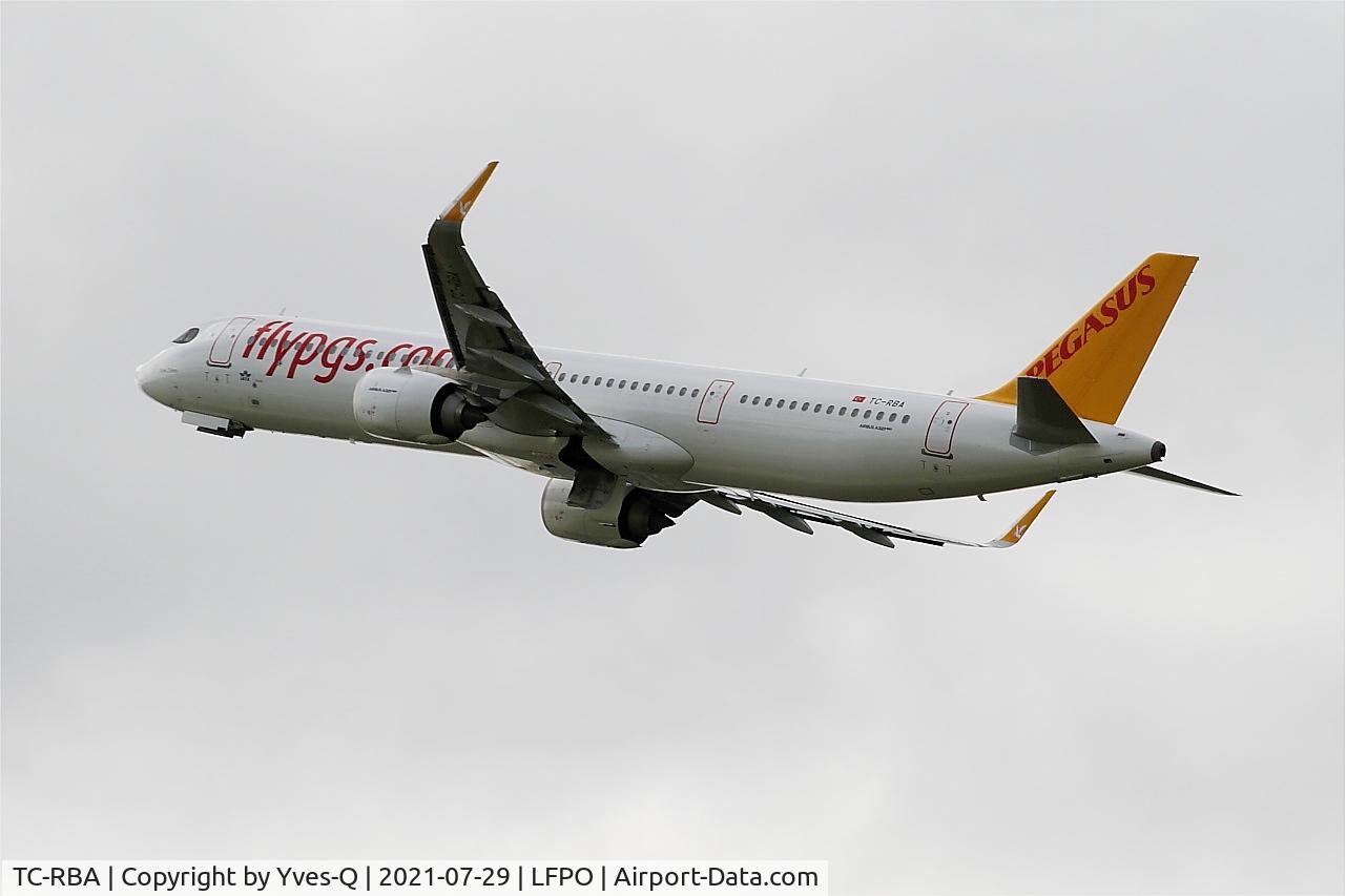 TC-RBA, 2019 Airbus A321-251NX C/N 8936, Airbus A321-251NX, Take off rwy 24, Paris Orly Airport (LFPO-ORY)