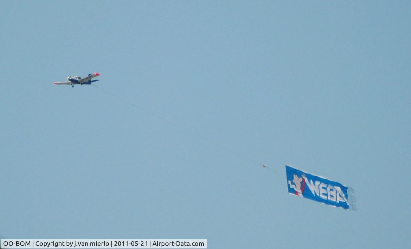 OO-BOM, 1976 Morane-Saulnier MS-893E Rallye 150GT C/N 2775, Over Belgium