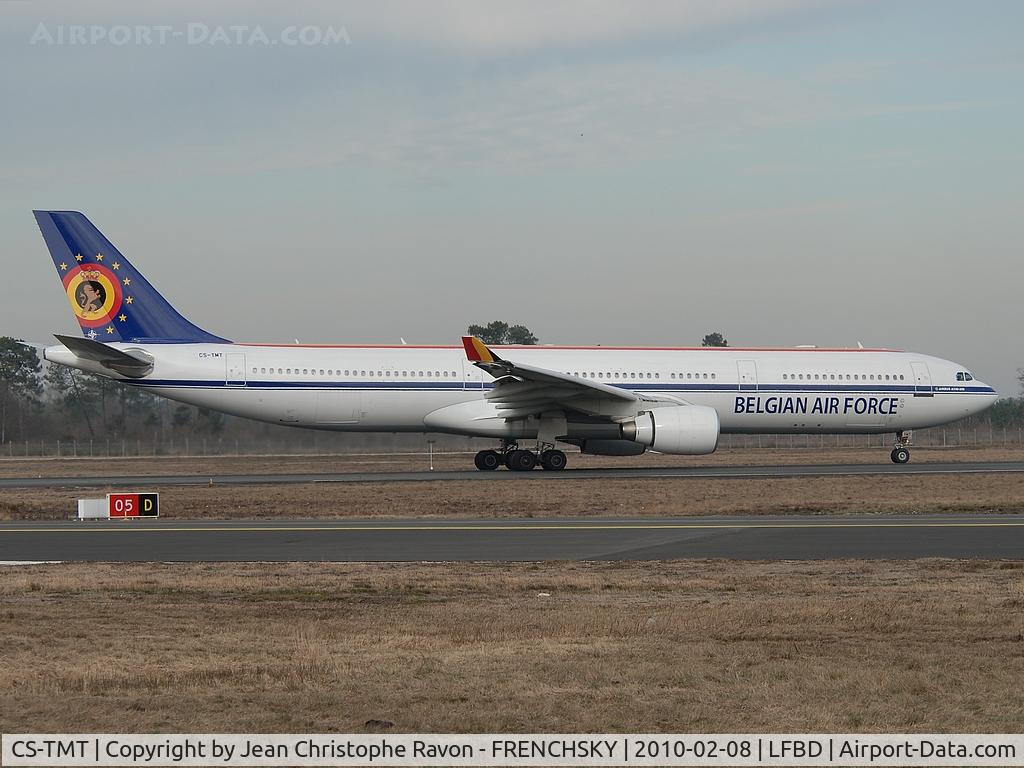 CS-TMT, 1996 Airbus A330-322 C/N 096, Belgian Air Force