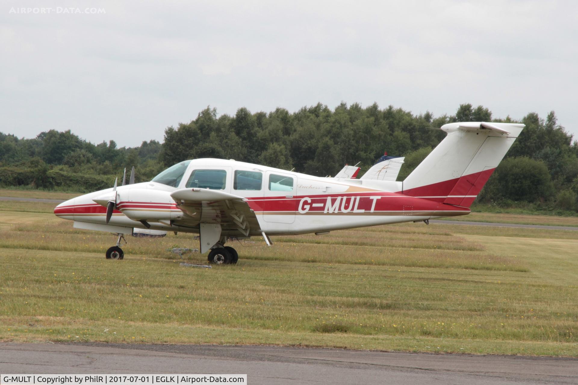 G-MULT, 1981 Beech 76 Duchess C/N ME-396, G-MULT 1981 Beech 76 Duchess Blackbushe 75th Anniversary
