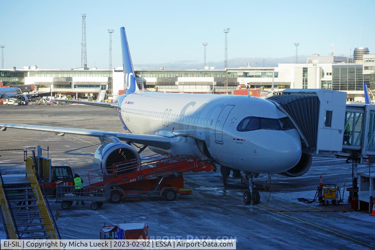 EI-SIL, 2022 Airbus A320-251N C/N 10764, At Arlanda