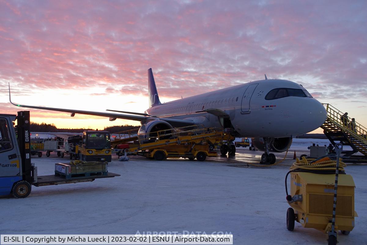 EI-SIL, 2022 Airbus A320-251N C/N 10764, At Umeå
