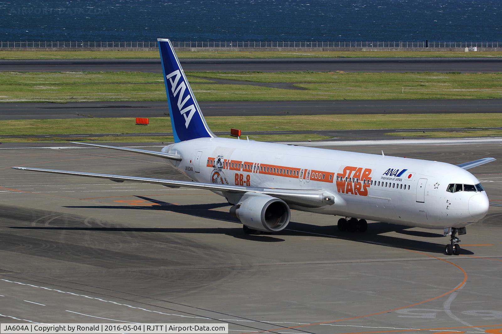 JA604A, 2002 Boeing 767-381/ER C/N 32973, at hnd