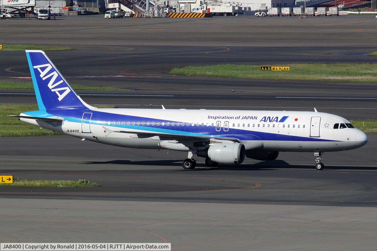 JA8400, 1995 Airbus A320-211 C/N 0554, at hnd