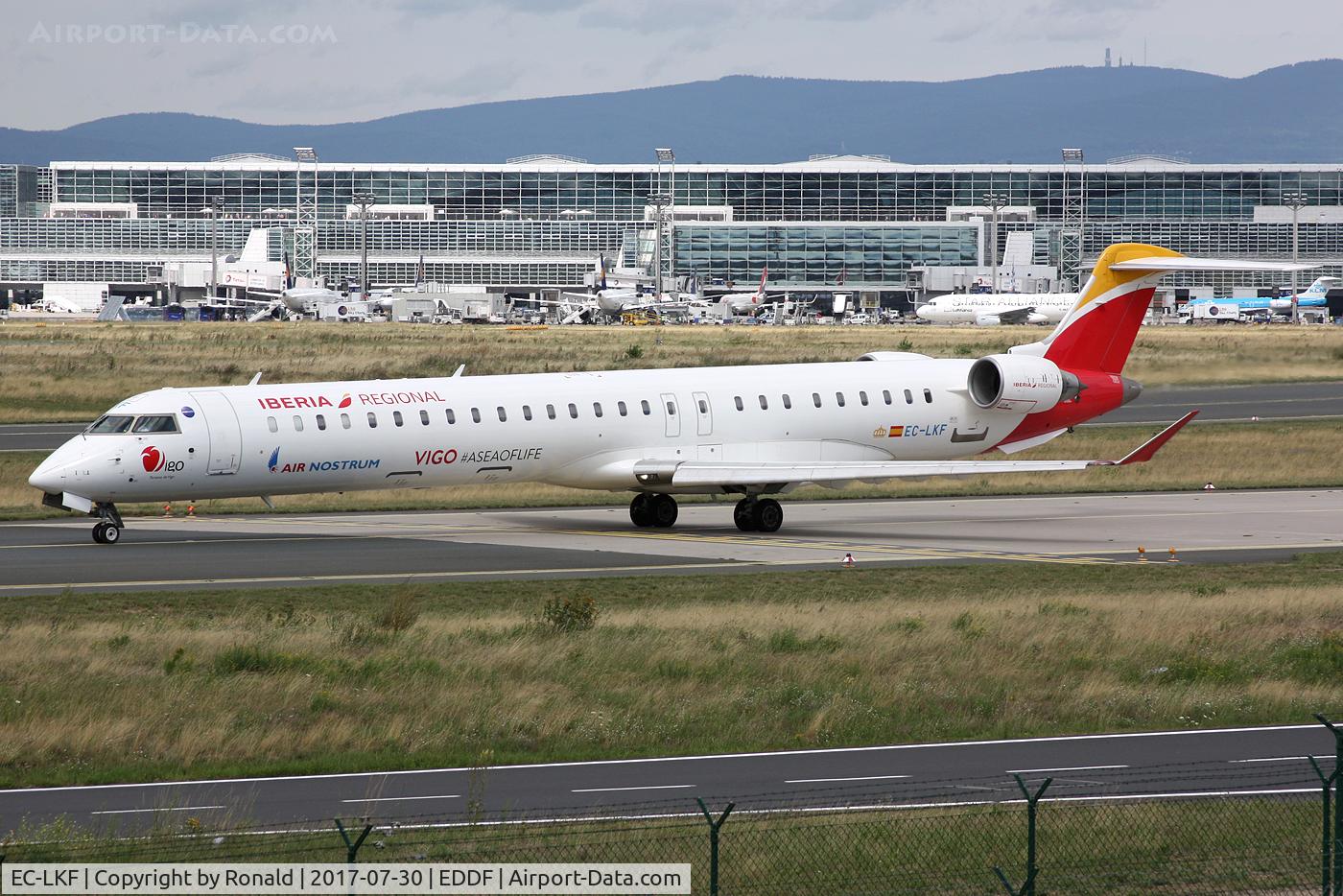 EC-LKF, 2010 Bombardier CRJ-1000ER NG (CL-600-2E25) C/N 19011, at mad